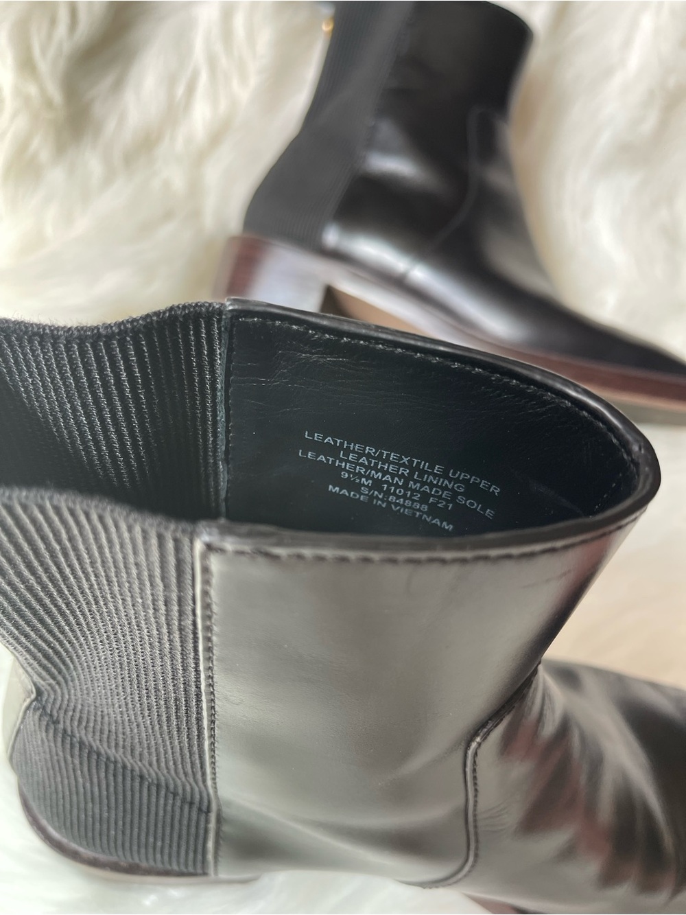 Tory Burch Sierra Antik Chelsea Boots Black Leather Women’s 9.5 Style 84888 - Picture 12 of 13